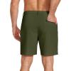image:imageCOOFANDY Mens Stretch Golf Shorts 7 Lightweight Casual Hiking Shorts Summer Athletic Work Dress Hybrid ShortsArmy Green