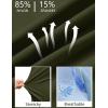 image:imageCOOFANDY Mens Stretch Golf Shorts 7 Lightweight Casual Hiking Shorts Summer Athletic Work Dress Hybrid ShortsArmy Green