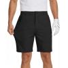 image:imageCOOFANDY Mens Stretch Golf Shorts 7 Lightweight Casual Hiking Shorts Summer Athletic Work Dress Hybrid ShortsBlack