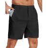 image:imageCOOFANDY Mens Stretch Golf Shorts 7 Lightweight Casual Hiking Shorts Summer Athletic Work Dress Hybrid ShortsBlack