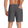 image:imageCOOFANDY Mens Stretch Golf Shorts 7 Lightweight Casual Hiking Shorts Summer Athletic Work Dress Hybrid ShortsDark Grey