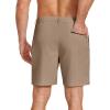 image:imageCOOFANDY Mens Stretch Golf Shorts 7 Lightweight Casual Hiking Shorts Summer Athletic Work Dress Hybrid ShortsKhaki