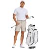 image:imageCOOFANDY Mens Stretch Golf Shorts 7 Lightweight Casual Hiking Shorts Summer Athletic Work Dress Hybrid ShortsLight Khaki