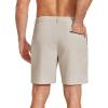 image:imageCOOFANDY Mens Stretch Golf Shorts 7 Lightweight Casual Hiking Shorts Summer Athletic Work Dress Hybrid ShortsLight Khaki