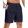 image:imageCOOFANDY Mens Stretch Golf Shorts 7 Lightweight Casual Hiking Shorts Summer Athletic Work Dress Hybrid ShortsNavy Blue