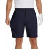 image:imageCOOFANDY Mens Stretch Golf Shorts 7 Lightweight Casual Hiking Shorts Summer Athletic Work Dress Hybrid ShortsNavy Blue