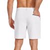 image:imageCOOFANDY Mens Stretch Golf Shorts 7 Lightweight Casual Hiking Shorts Summer Athletic Work Dress Hybrid ShortsWhite