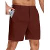 image:imageCOOFANDY Mens Stretch Golf Shorts 7 Lightweight Casual Hiking Shorts Summer Athletic Work Dress Hybrid ShortsWine Red