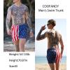 image:imageCOOFANDY Mens Swim Trunk Quick Dry Swimwear Mesh Lining Bathing Suit Swimsuit Board Beach Sport ShortAmerican Flag