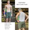 image:imageCOOFANDY Mens Swim Trunk Quick Dry Swimwear Mesh Lining Bathing Suit Swimsuit Board Beach Sport ShortArmy Green