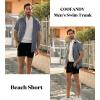 image:imageCOOFANDY Mens Swim Trunk Quick Dry Swimwear Mesh Lining Bathing Suit Swimsuit Board Beach Sport ShortBlack