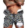 image:imageCOOFANDY Mens Swim Trunk Quick Dry Swimwear Mesh Lining Bathing Suit Swimsuit Board Beach Sport ShortBlue Grey Camouflage