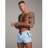 image:imageCOOFANDY Mens Swim Trunk Quick Dry Swimwear Mesh Lining Bathing Suit Swimsuit Board Beach Sport ShortBlue White Stripe