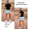 image:imageCOOFANDY Mens Swim Trunk Quick Dry Swimwear Mesh Lining Bathing Suit Swimsuit Board Beach Sport ShortBlue and Black