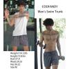 image:imageCOOFANDY Mens Swim Trunk Quick Dry Swimwear Mesh Lining Bathing Suit Swimsuit Board Beach Sport ShortDark Grey