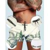 image:imageCOOFANDY Mens Swim Trunk Quick Dry Swimwear Mesh Lining Bathing Suit Swimsuit Board Beach Sport ShortGreen Leaves