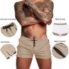 image:imageCOOFANDY Mens Swim Trunk Quick Dry Swimwear Mesh Lining Bathing Suit Swimsuit Board Beach Sport ShortKhaki