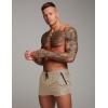 image:imageCOOFANDY Mens Swim Trunk Quick Dry Swimwear Mesh Lining Bathing Suit Swimsuit Board Beach Sport ShortKhaki