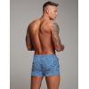 image:imageCOOFANDY Mens Swim Trunk Quick Dry Swimwear Mesh Lining Bathing Suit Swimsuit Board Beach Sport ShortLight Blue Leaves