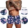 image:imageCOOFANDY Mens Swim Trunk Quick Dry Swimwear Mesh Lining Bathing Suit Swimsuit Board Beach Sport ShortNavy Blue Flamingo