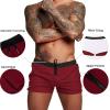 image:imageCOOFANDY Mens Swim Trunk Quick Dry Swimwear Mesh Lining Bathing Suit Swimsuit Board Beach Sport ShortRed and Black