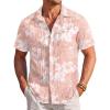 Pink White Floral