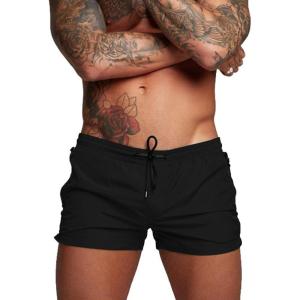 image:imageCOOFANDY Mens Swim Trunk Quick Dry Swimwear Mesh Lining Bathing Suit Swimsuit Board Beach Sport ShortBlack