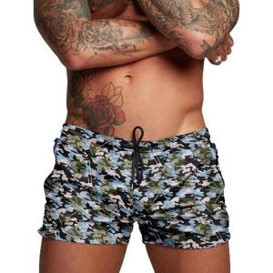 image:imageCOOFANDY Mens Swim Trunk Quick Dry Swimwear Mesh Lining Bathing Suit Swimsuit Board Beach Sport ShortBlue Grey Camouflage