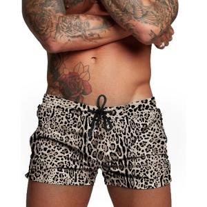 image:imageCOOFANDY Mens Swim Trunk Quick Dry Swimwear Mesh Lining Bathing Suit Swimsuit Board Beach Sport ShortLeopard Print
