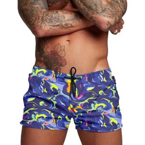 image:imageCOOFANDY Mens Swim Trunk Quick Dry Swimwear Mesh Lining Bathing Suit Swimsuit Board Beach Sport ShortNavy Blue Graffiti