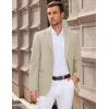 image:imageCOOFANDY Men Casual Blazer Sport Coats Slim Fit Lightweight Business Two Button Suit JacketsLight Khaki
