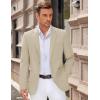 image:imageCOOFANDY Men Casual Blazer Sport Coats Slim Fit Lightweight Business Two Button Suit JacketsLight Khaki