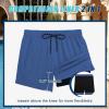 image:imageCOOFANDY Men Swim Trunk with Compression Liner 2 in 1 Swimwear Bathing Suit Quick Dry Board ShortZ Deep Blue