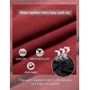 image:imageCOOFANDY Men Swim Trunk with Compression Liner 2 in 1 Swimwear Bathing Suit Quick Dry Board ShortZ Wine Red
