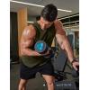 image:imageCOOFANDY Men Workout Tank Tops Sleeveless Gym Muscle Shirt Quick Dry Athletic Running Tee Shirts Summer LightweightArmy Green