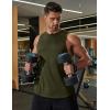image:imageCOOFANDY Men Workout Tank Tops Sleeveless Gym Muscle Shirt Quick Dry Athletic Running Tee Shirts Summer LightweightArmy Green