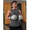 image:imageCOOFANDY Men Workout Tank Tops Sleeveless Gym Muscle Shirt Quick Dry Athletic Running Tee Shirts Summer LightweightDark Grey