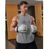 image:imageCOOFANDY Men Workout Tank Tops Sleeveless Gym Muscle Shirt Quick Dry Athletic Running Tee Shirts Summer LightweightLight Grey