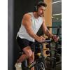 image:imageCOOFANDY Men Workout Tank Tops Sleeveless Gym Muscle Shirt Quick Dry Athletic Running Tee Shirts Summer LightweightWhite