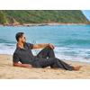 image:imageCOOFANDY Mens 2 Piece Sets Summer Outfits Short Sleeve Button Down Shirt Loose Pant Sets Beach Vacation OutfitsGrey