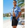 image:imageCOOFANDY Mens 7 Swim Trunks with Compression Liner Quick Dry 2 in 1 Bathing Suit Beach Swimwear Board Shorts with PocketsAblack