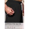 image:imageCOOFANDY Mens 7 Swim Trunks with Compression Liner Stretch Swimming Shorts with Zipper PocketsBlack