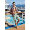image:imageCOOFANDY Mens 7 Swim Trunks with Compression Liner Stretch Swimming Shorts with Zipper PocketsMint Green