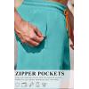 image:imageCOOFANDY Mens 7 Swim Trunks with Compression Liner Stretch Swimming Shorts with Zipper PocketsTeal