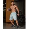 image:imageCOOFANDY Mens Athletic Running Shorts 9 Lightweight Quick Dry Drawstring Mesh Gym Shorts with Zipper PocketsLodenfrost