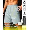 image:imageCOOFANDY Mens Athletic Running Shorts 9 Lightweight Quick Dry Drawstring Mesh Gym Shorts with Zipper PocketsLodenfrost