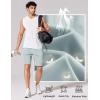 image:imageCOOFANDY Mens Athletic Running Shorts 9 Lightweight Quick Dry Drawstring Mesh Gym Shorts with Zipper PocketsLodenfrost