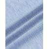 image:imageCOOFANDY Mens Button Down Shirts Short Sleeve Casual Shirt Summer Beach Textured ShirtsLight Blue
