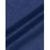 image:imageCOOFANDY Mens Button Down Shirts Short Sleeve Casual Shirt Summer Beach Textured ShirtsNavy Blue