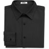 image:imageCOOFANDY Mens Casual Button Down Long Sleeve Untucked Denim Dress ShirtBlack